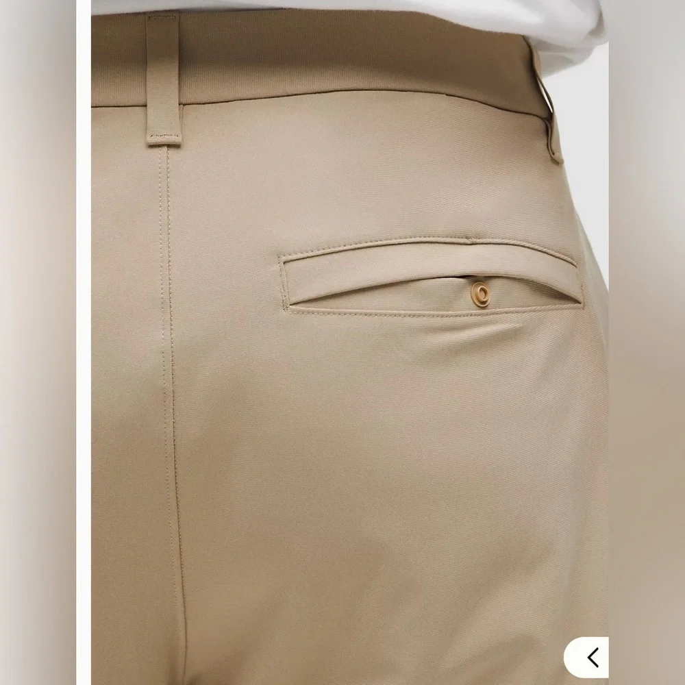 LULULEMON SLIM-FIT TROUSER SIZE 36 WARPSTREME.